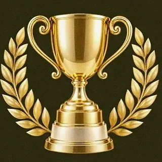 Gold trophy cup — Betzillo